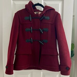 Authentic Burberry Wells Wool Coat